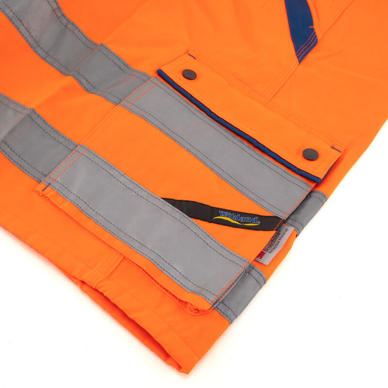 Wikland Orange & Blue Hi-Vis Shorts | Unissued, , large image number 3